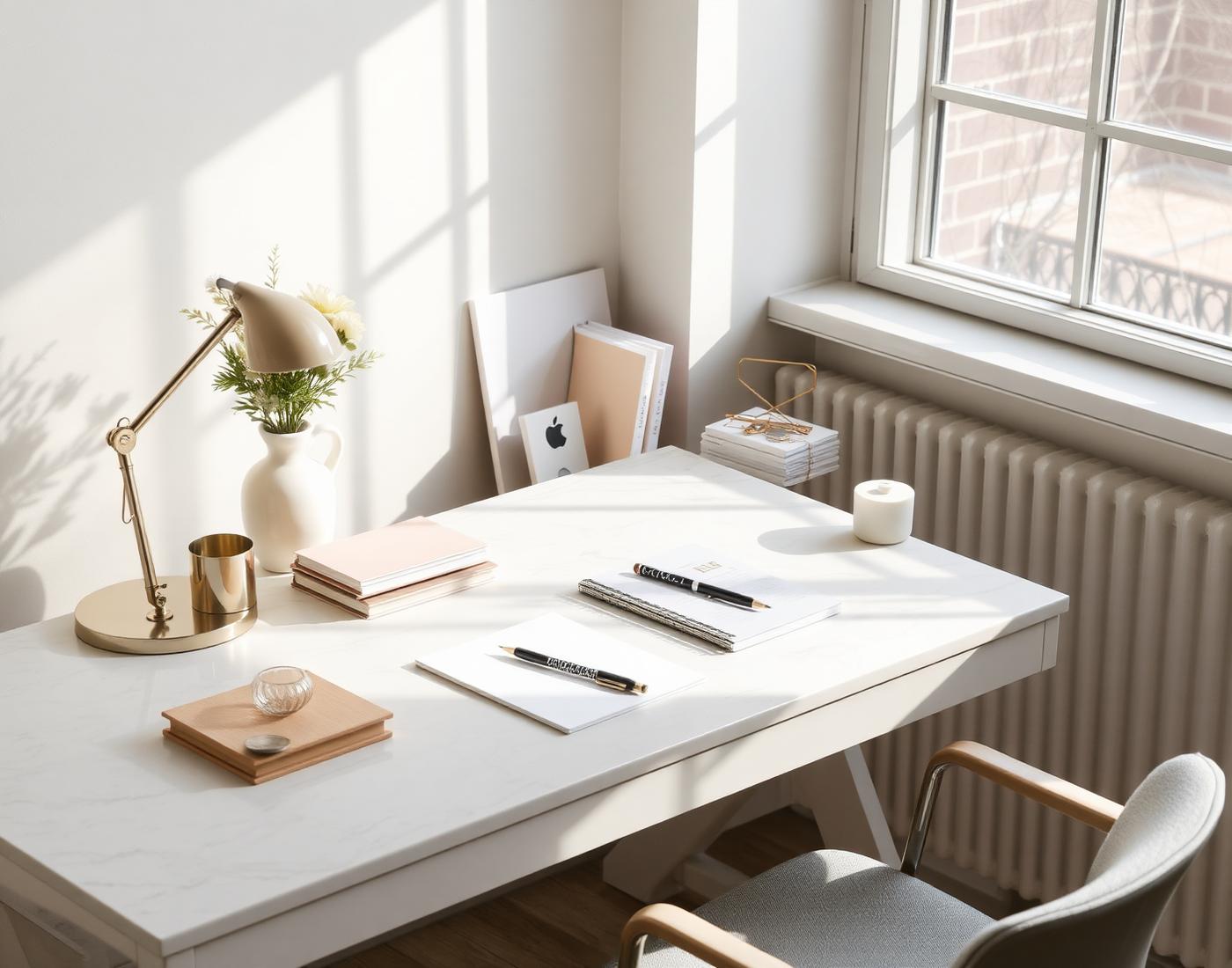 Calm premium workspace